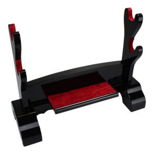 DerShogun Luxuriöser Schwertständer für 1 oder 2 Schwerter