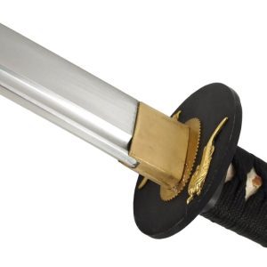 DerShogun Katana-Samuraischwert 1045 Carbonstahl matt schwarz